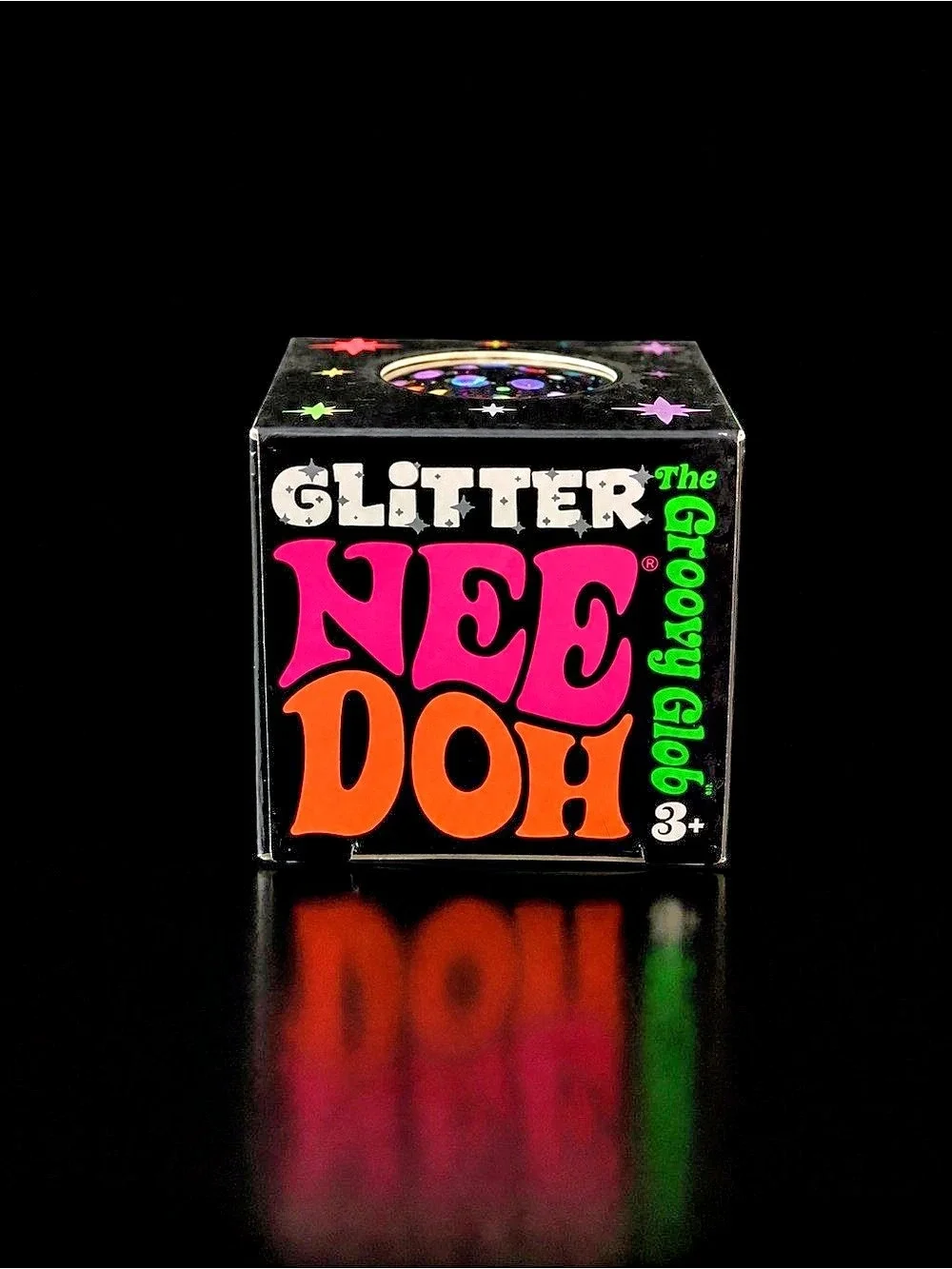 Extremely rare ***** Glitter groovy glob Nee Doh brand new factory sealed